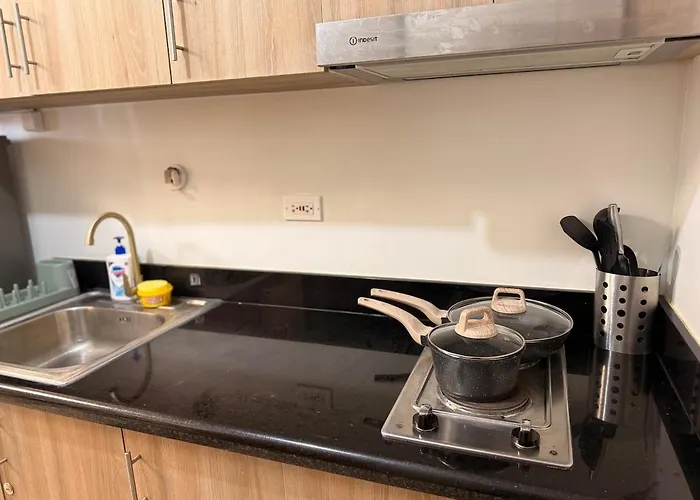 Apartment Flat In Mall Of Shore Smx View With Netflix *
